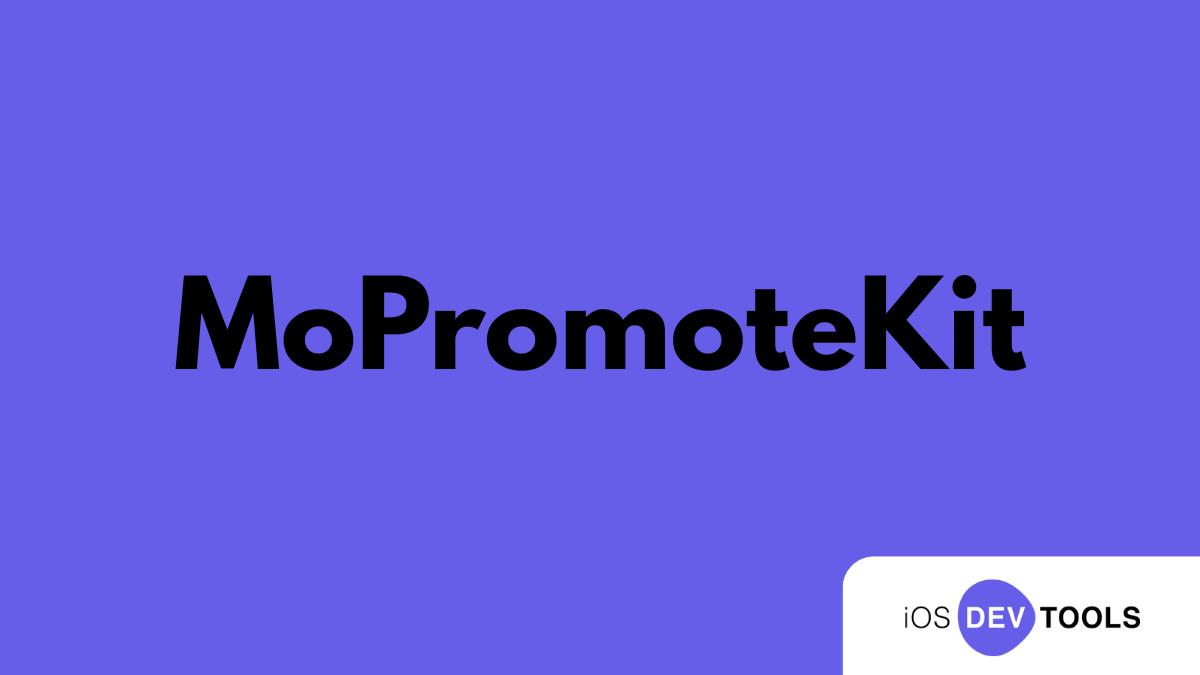 MoPromoteKit: Modern and Beautiful Way to Promote Your Apps